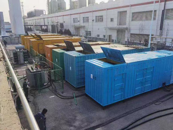 喀什柴油发电机出租案例展示